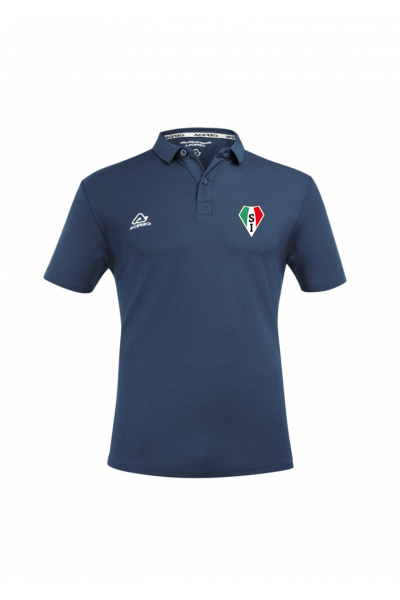 Polera Piqué Azul Marino Stadio Italiano 2025